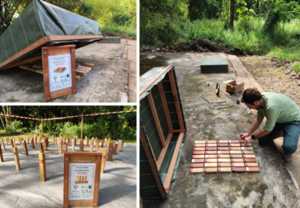 Kévin Candelier en mobilité en Guyane (1) Kévin Candelier en mobilité en Guyane (1)